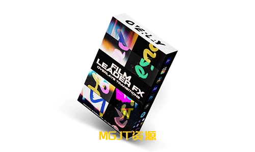 22个复古卷轴标签和电影燃烧过渡叠加效果 Film Leader FX – Vintage Reel Labels & Cinematic Burn Effects – Transitions & Overlays-MGJT资源
