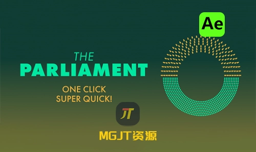 Ae脚本 - 议会记录信息数据可视化图形 The Parliament 1.0-MGJT资源