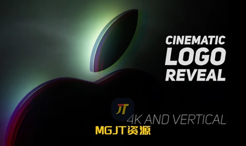 苹果设备Apple标志LOGO徽标展示 PR 模板-MGJT资源
