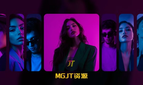 视频滑块 + 照片画廊 + 时间线动画全功能动态展示 AE 模板-MGJT资源