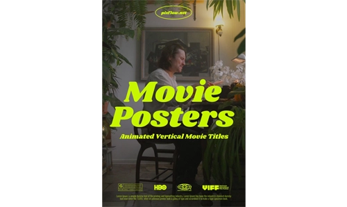 pixflow 102个专业的垂直动画电影海报模板  PR+AE+PS  Animated Vertical Film Posters-MGJT资源