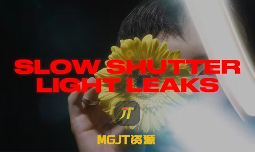28个慢门漏光过渡效果MOV素材+AE+PR+FCPX模板-MGJT资源