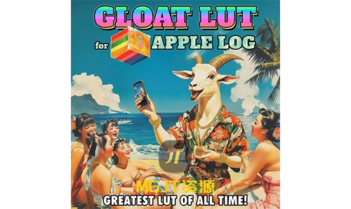LUT预设-iPhone15/16Pro苹果Apple Log电影风格创意外观调色LUT  GLOAT LUT for Apple Log-MGJT资源