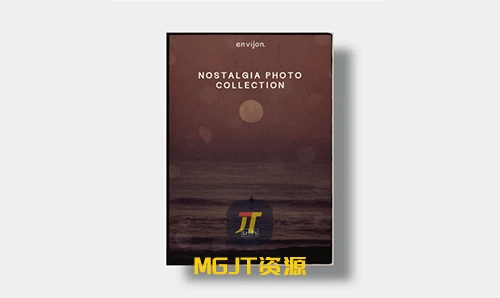Envijon 复古35mm胶片摄影后期照片边框漏光划痕颗粒纹理叠加预设 Nostalgia Photo Collection-MGJT资源