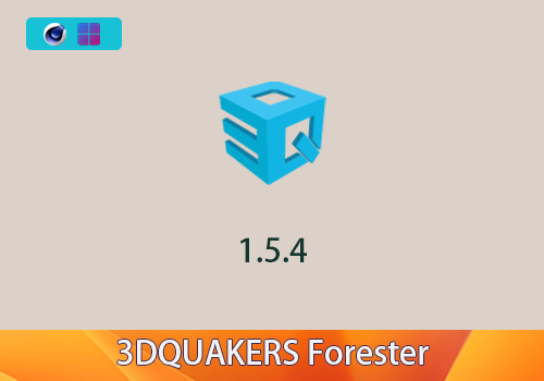 C4D插件-森林岩石植物树木花草生长动画Forester v1.5.4中英双版[win]-MGJT资源