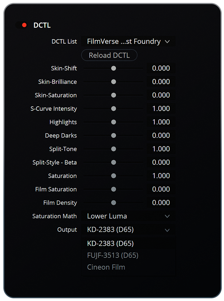 Coloristfoundry 复古电影胶片DCTL调色节点达芬奇插件 FilmVerse V2.0 Coloristfoundry 复古电影胶片DCTL调色节点达芬奇插件 FilmVerse V2.0