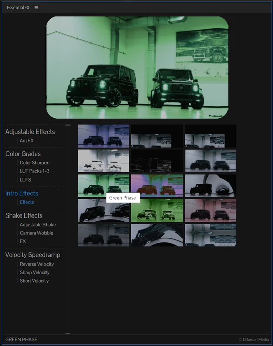 DJordanMedia-摇晃设觉特效ESSENTIALFX-AE DJordanMedia-摇晃设觉特效ESSENTIALFX-AE