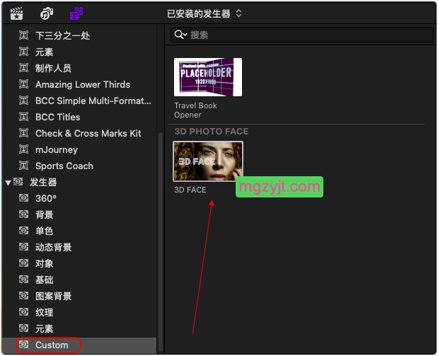 FCPX插件-摄像机镜头转换现代3D脸移动效果 FCPX插件-摄像机镜头转换现代3D脸移动效果