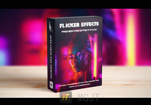 PR预设-8种舞蹈魔幻闪烁效果元素 Flicker Premiere Pro-MGJT资源