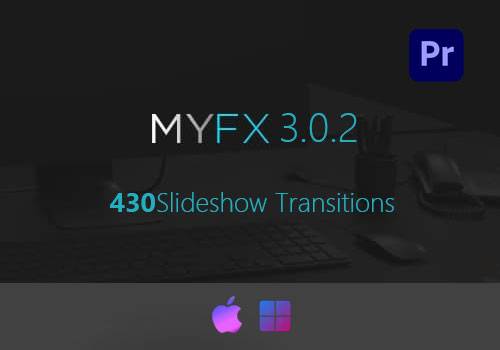 PR预设-430个幻灯片效果视频转场过渡预设 Slideshow Transitions[win][mac]-MGJT资源