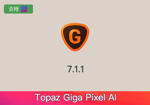 PS插件–自动降噪锐化增强无损放大Topaz GigaPixel AI7.1.1英文版[win]-MGJT资源