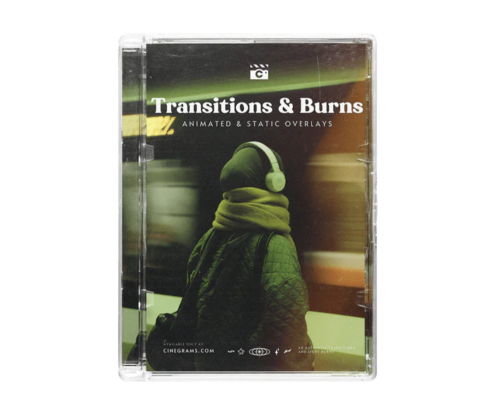 20组电影美学闪切快节奏耀斑漏光视频+PNG素材 Cinegrams – Film Transitions & Burns 20组电影美学闪切快节奏耀斑漏光视频+PNG素材 Cinegrams – Film Transitions & Burns