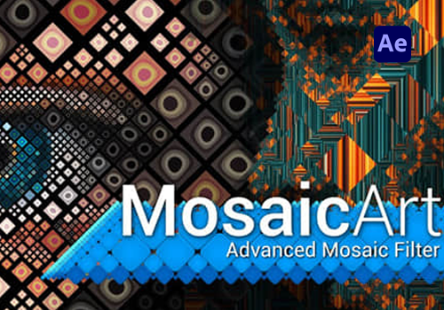 AE插件-高级马赛克动态平铺视觉特效 MosaicArt v1.1.1a中文版[win]-MGJT资源