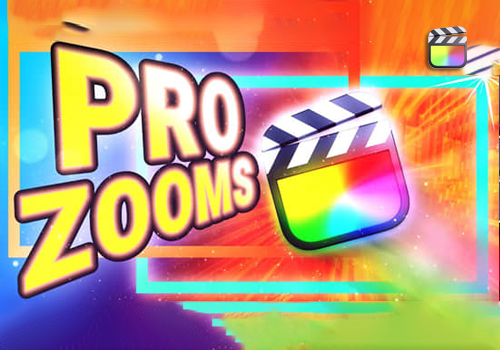 FCPX插件-摄像机推拉摇晃对焦运镜 Pro Zooms-MGJT资源