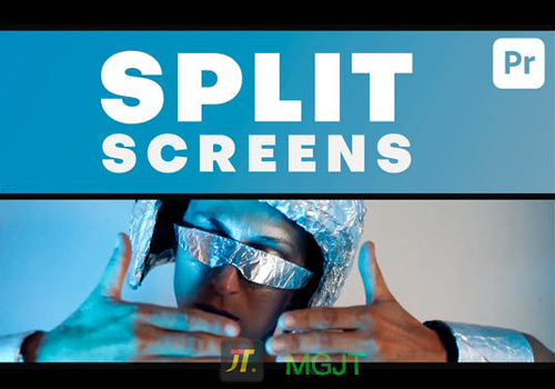 PR模版-多屏幕过渡2个分屏Multiscreen Transitions - 2 Split Screen - Vol. 03-MGJT资源