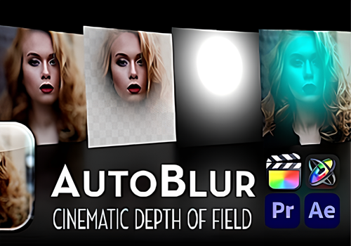PR/AE/FCPX插件-自动景深背景模糊效果插件 AutoBlur-MGJT资源
