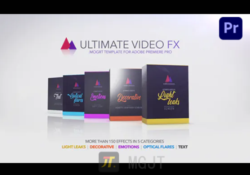 PR模版-Adobe首映专业最终视频 FX MOGRT for Premiere-MGJT资源