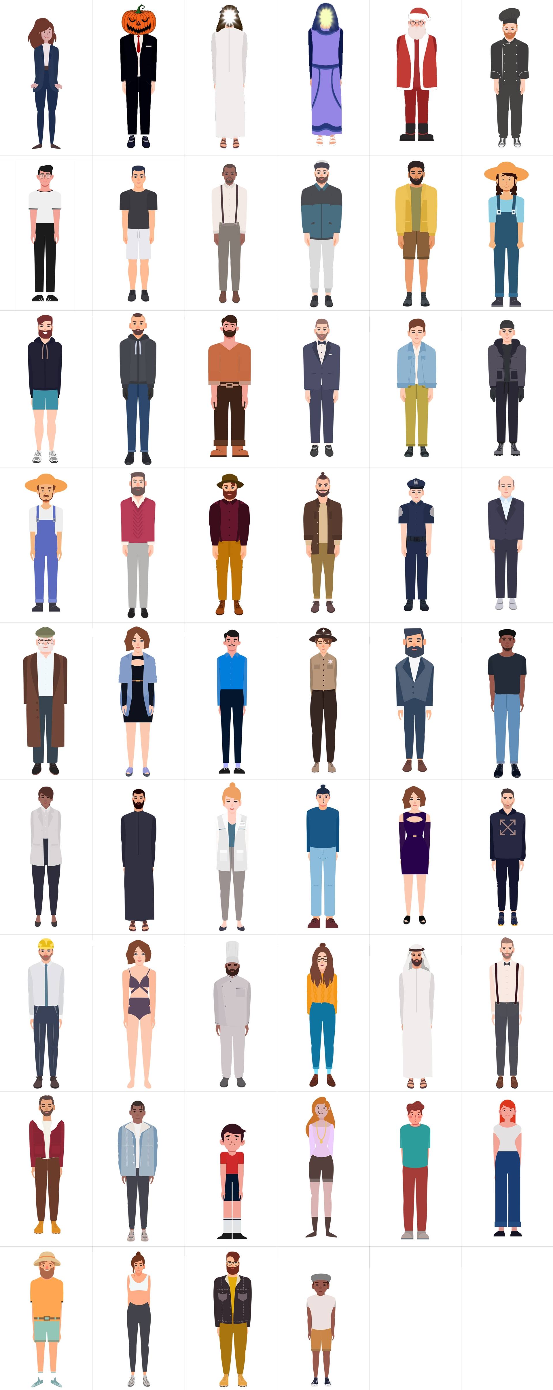 Ae脚本-二维卡通人物角色绑定动态图形MG动画生成器 Character Builder v1.2.5 Ae脚本-二维卡通人物角色绑定动态图形MG动画生成器 Character Builder v1.2.5