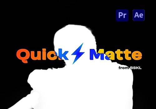 PR/AE插件-人工智能自动快速抠像分离 Quick Matte v1.0英文版[win]-MGJT资源