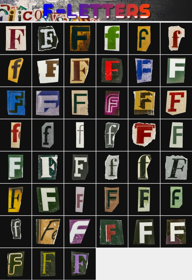 AE脚本-2500组英文字母符号贴纸撕裂拼贴组合动画预设Ransom Letters v2 AE脚本-2500组英文字母符号贴纸撕裂拼贴组合动画预设Ransom Letters v2