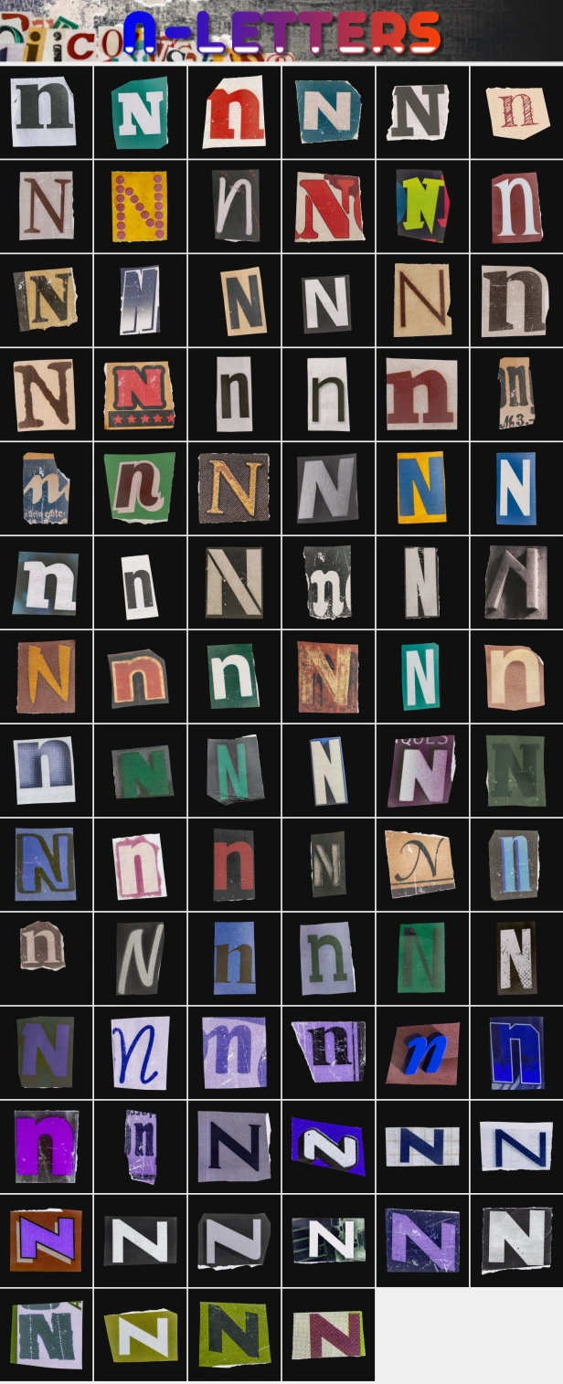 AE脚本-2500组英文字母符号贴纸撕裂拼贴组合动画预设Ransom Letters v2 AE脚本-2500组英文字母符号贴纸撕裂拼贴组合动画预设Ransom Letters v2