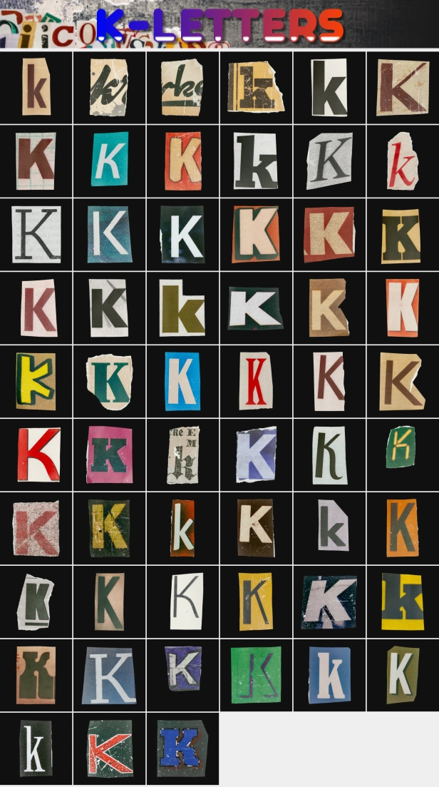 AE脚本-2500组英文字母符号贴纸撕裂拼贴组合动画预设Ransom Letters v2 AE脚本-2500组英文字母符号贴纸撕裂拼贴组合动画预设Ransom Letters v2