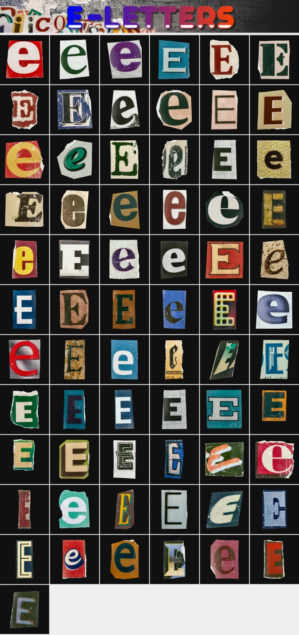 AE脚本-2500组英文字母符号贴纸撕裂拼贴组合动画预设Ransom Letters v2 AE脚本-2500组英文字母符号贴纸撕裂拼贴组合动画预设Ransom Letters v2