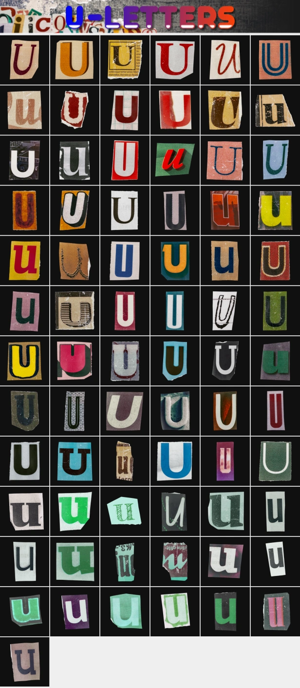 AE脚本-2500组英文字母符号贴纸撕裂拼贴组合动画预设Ransom Letters v2 AE脚本-2500组英文字母符号贴纸撕裂拼贴组合动画预设Ransom Letters v2